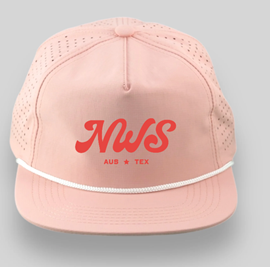 Hat - Pink NWS ATX Rope Hat