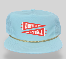 Hat - Teal Pennant Hat