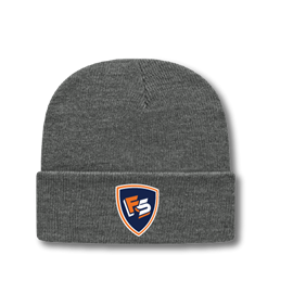 Gray Ribbed Beanie