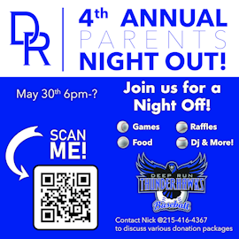 Baseball Parents Night Out Fundraiser Tickets