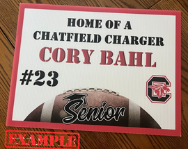 Senior Yard Sign