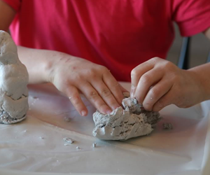 Presentational Clay Lab visual