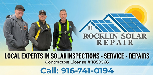 Rocklin Solar Repair website