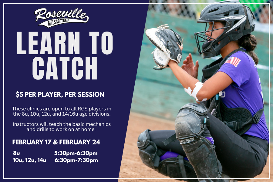 Presentational PLAYER CLINIC - Learn to Catch visual