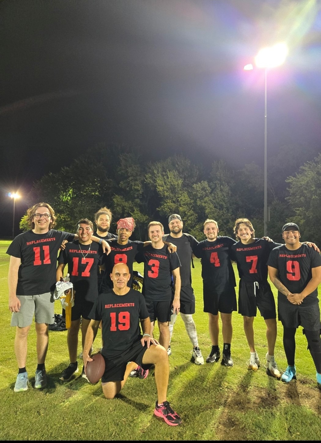 Soccer ball on grass