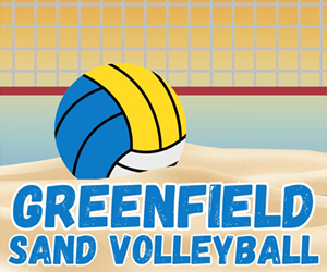 Presentational Summer Sand Volleyball League visual