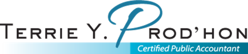 Terrie Y. Prod'hon CPA website