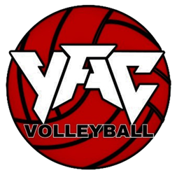 Presentational YFAC Fall Volleyball League visual