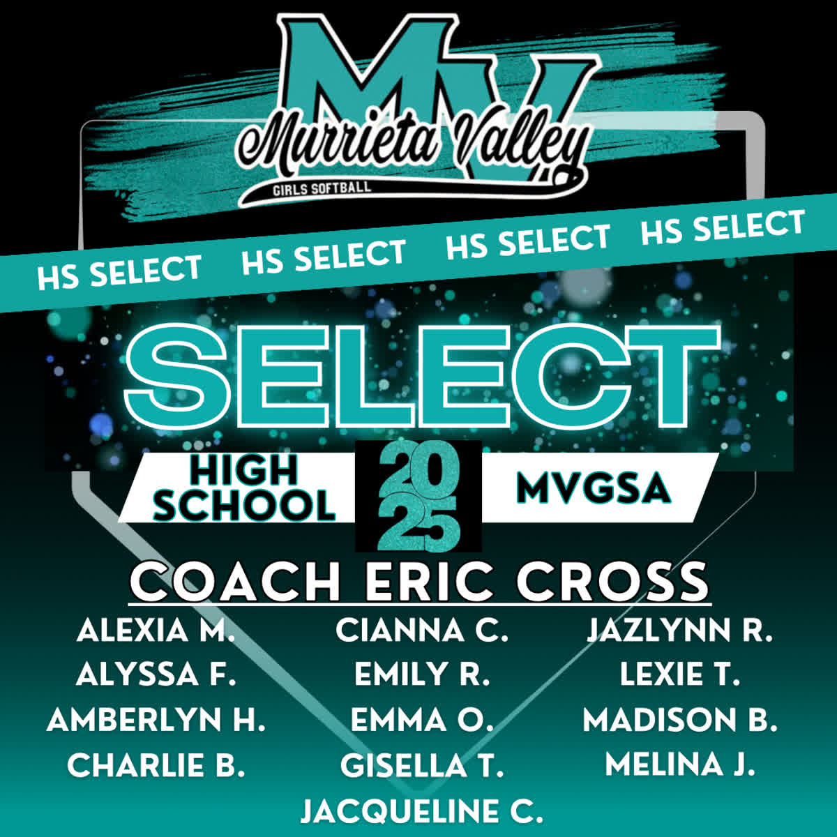 High School Select Team Roster
