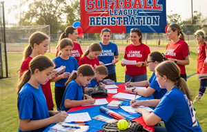 Presentational EGSL Spring Softball visual