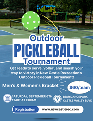 Presentational Outdoor Pickleball Tournament 2025 visual