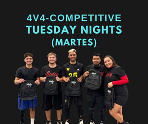 Presentational 4v4 Competitive Adult Volleyball League (Winter) visual