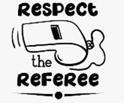 Please be Respectful of the Ref's!! link
