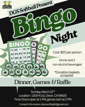 DGS Bingo Bash Tickets! link