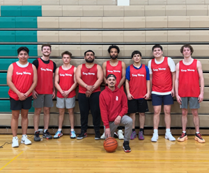 Presentational Winter 5-on-5 Basketball EOS Tournament visual