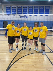 Presentational Coed Volleyball Tournament visual