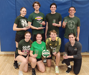 Presentational Fall Volleyball visual