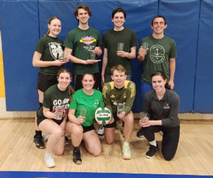 Presentational Spring Volleyball visual