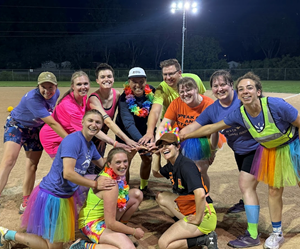 Presentational Fall Kickball visual