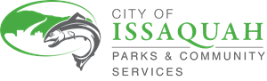 City of Issaquah Parks & Recreation left badge