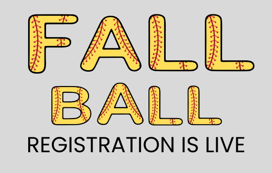 FALL BALL REGISTRATION link