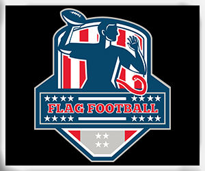 Presentational Fall 2026 Youth Flag Football visual