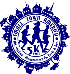 Presentational 2026 Small Town America 5K visual