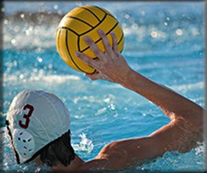 Presentational 2025 Alumni Water Polo Game visual