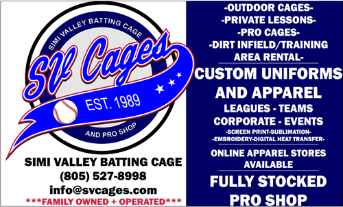 SV Batting Cages website