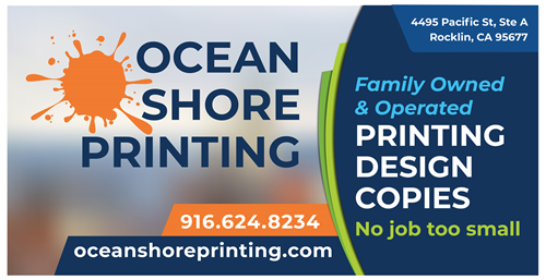 Ocean Shore Printing website