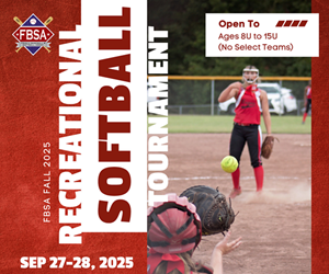 Presentational Fall 2025 Rec Softball Tournament visual