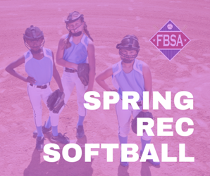 Presentational Spring Rec Softball visual