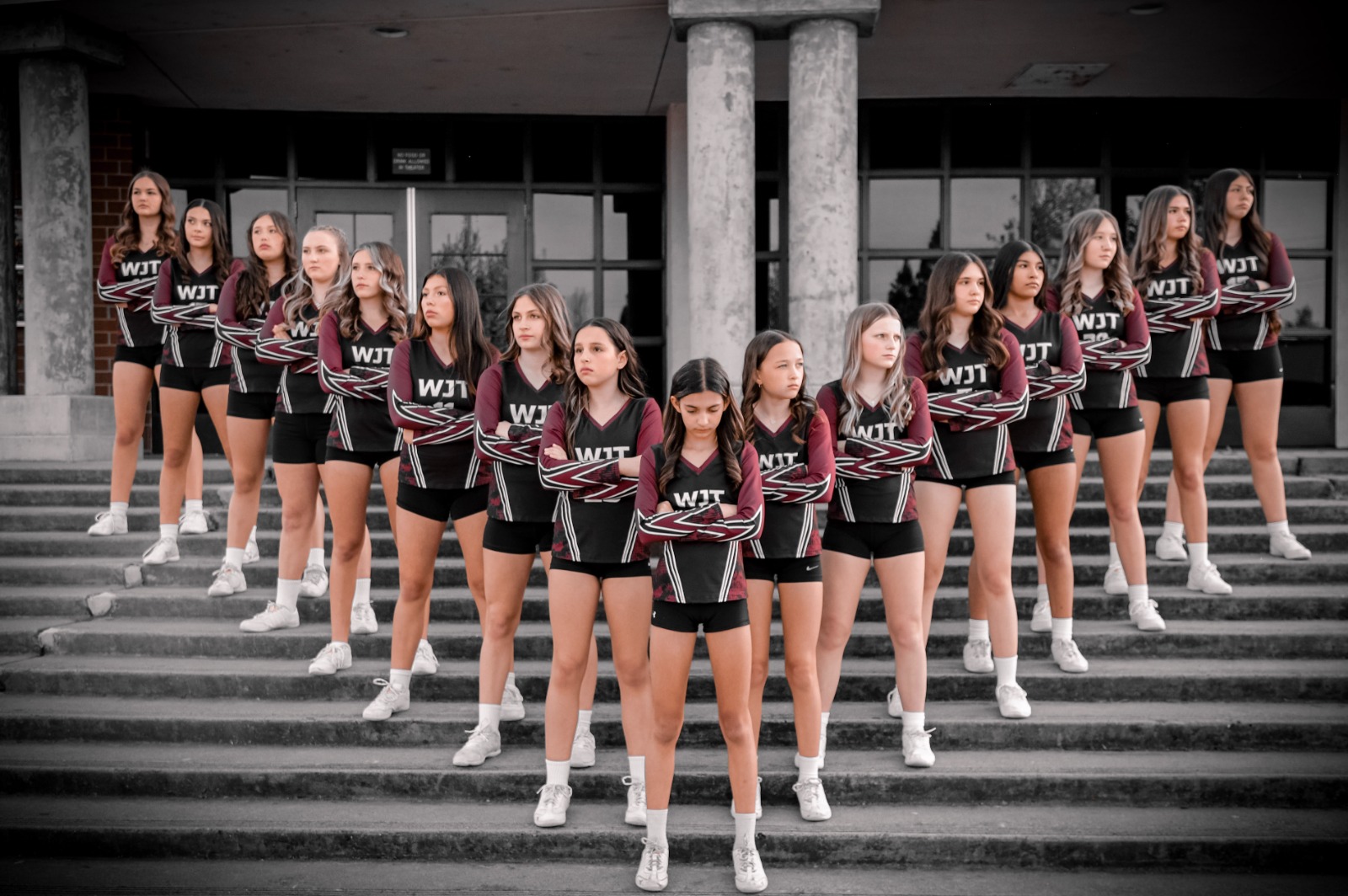 Huddling in a youth soccer match