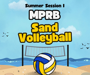 Presentational Adult Sand Volleyball Summer I: June - July visual
