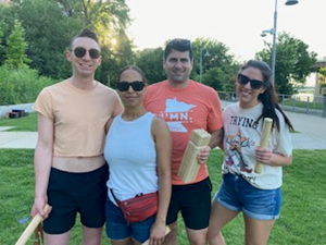 Presentational Summer Kubb League visual