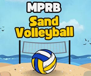Presentational Adult Sand Volleyball Fall visual