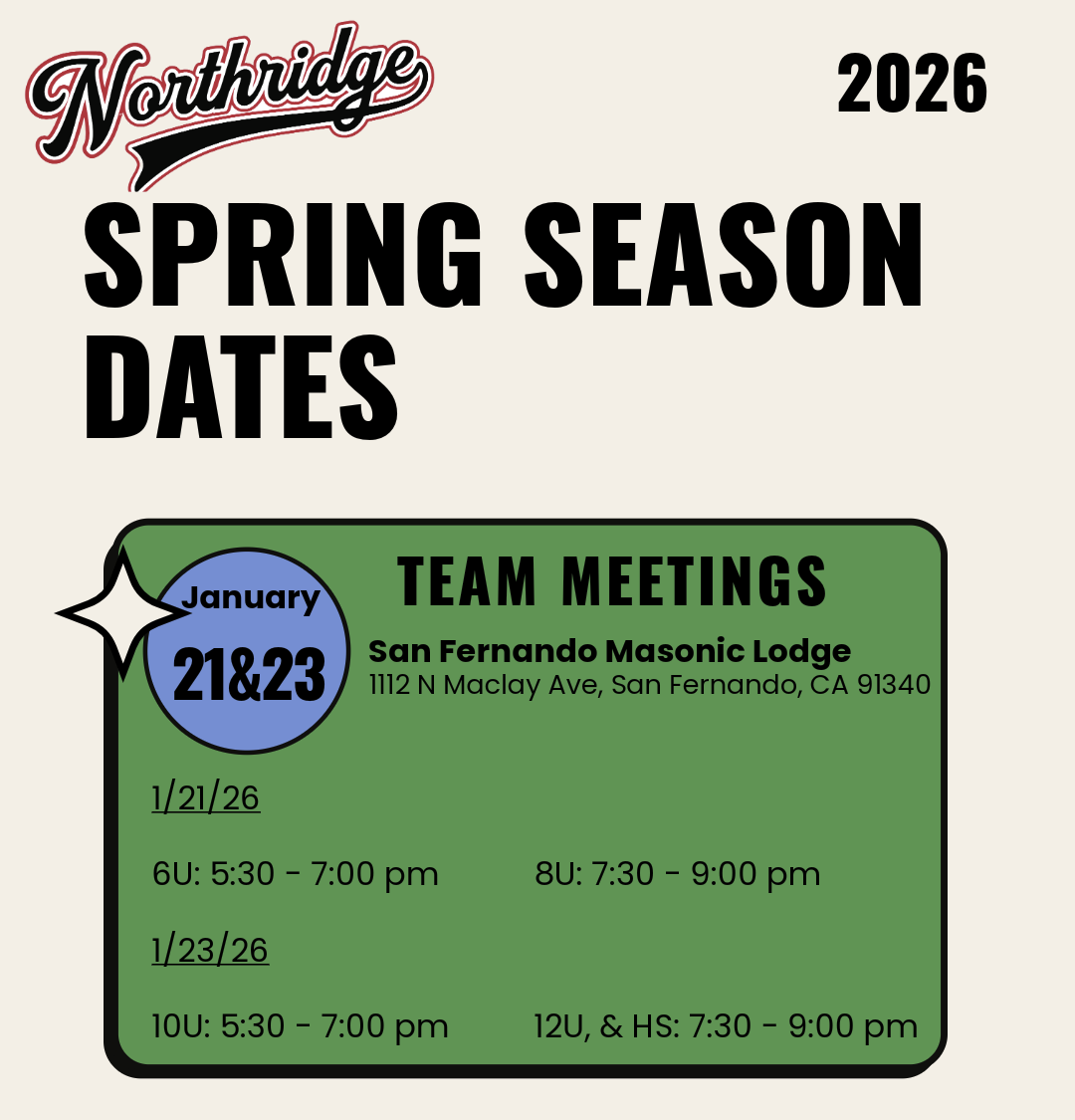 Softball event image