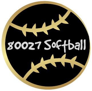 80027 Softball logo