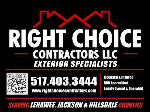 Right Choice Contractors website