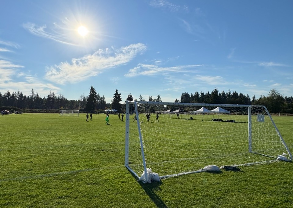 Soccer match for youth