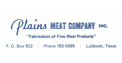 Plains Meat Company website