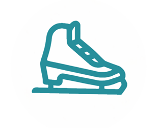 Presentational Learn to Skate visual