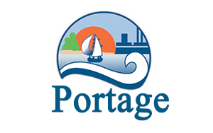 Portage Parks & Recreation center badge