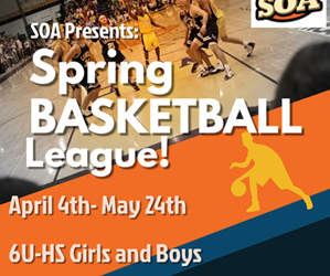 Presentational 2026 Spring League Individual Registration visual