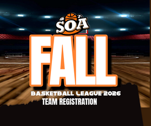 Presentational 2026 Fall Basketball League - Team visual