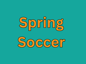 Presentational Spring Soccer visual