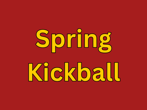 Presentational Spring Kickball visual