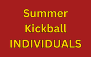 Presentational Summer Kickball INDIVIDUALS visual