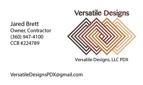 Versatile Designs website