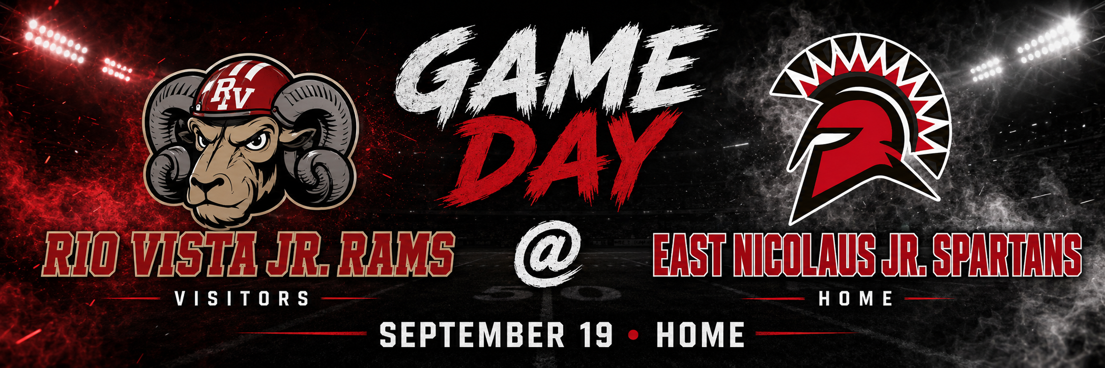 Rio Vista Jr. Rams at Jr. Spartans